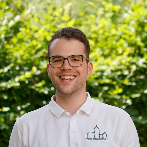 Porträt von Daniel Trost, IT-Experte bei Teck-Support